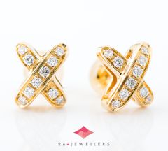 ショーメ ジュ・ドゥ・リアン  ダイヤモンド  ピアス