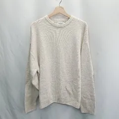 ◇ ⊇ MONO-MART モノマート ニット 長袖 セーター サイズM ベージュ系 メンズ E  【1412090000652】