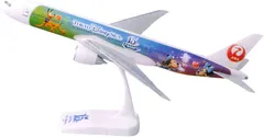 ディズニー シー 15周年 ザ・イヤー・オブ・ウィッシュ グランドフィナーレ 1/200 スケールモデルプレーン 飛行機 　JALコラボフィギュア ( ディズニーシー限定 )
