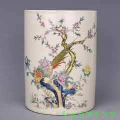 清康煕青花斗彩直筒香炉  景徳鎮  磁器香炉  香道具  美術品  置物 清康煕青花斗彩直筒香炉 景徳鎮 磁器香炉 香道具 美術品 置物