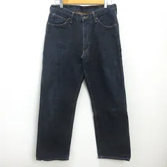 G■ラングラー/Wrangler W0344 ストレートデニムパンツ ジーンズ【34】紺/men's/28【中古】■