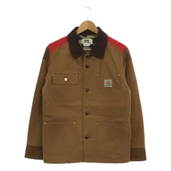 【23時まで値下】junyawatanabe✖️Carhartt コート Junya Watanabe MAN x Carhartt ロゴパッチ コート | ブルー