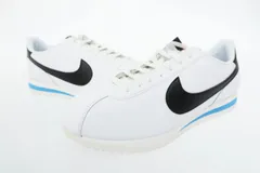 ナイキ NIKE CORTEZ WHITE BLACK LT PHOTO コルテッツ DM4044-100 28 ホワイト アンド ブラック ブランド古着ベクトル 中古▲■240816のサムネイル