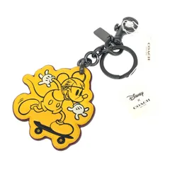 専用です。coach✖️Disney ミッキーレッドチャーム　未使用 COACH コーチ キーホルダー ディズニー ミッキーマウス コラボ