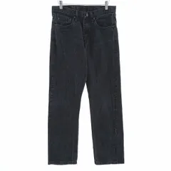 古着 00年代 ラングラー Wrangler ブラックデニム ストレートデニムパンツ メンズw31相当/eaa403675