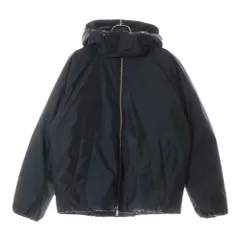 Calvin Klein Jeans (カルバンクラインジーンズ) デタッチャブルフーデッド ナイロン ジップアップダウンジャケット ブラック J326604