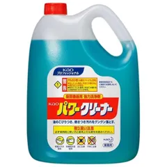 花王　厨房機器用強力洗浄剤　Kaoパワークリーナー　4.5L