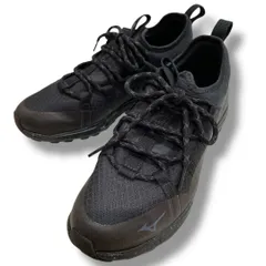 mizuno ミズノ WAVE EVOKE GTX ウォーキングシューズ ゴアテックス素材 ミズノウエーブ 抗菌防臭 軽量 安定性 防水性 ウォーキング アウトドア ネイビー 23.5cm レディース ゴーゴー古着セントラルパーク名古屋店No.1015