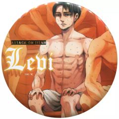 [중고] 배지 핀스 리바이 특제 캔 배지 [진격의 거인] 별책 소년 매거진 2021년 2월호 부록