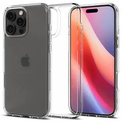 Spigen iPhone 16 Pro Max ケース 半透明 クリア ストラップホール 米軍MIL規格 バンパー 耐衝撃 ウルトラ・ハイブリッド ACS07993 (フロスト・クリア) 0