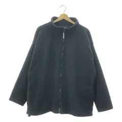 VINTAGE / ヴィンテージ古着 | 1990s ヴィンテージ BLACK MOUNTAIN フリース ジップアップ ジャケット 無地 | XL | ブラック | メンズ