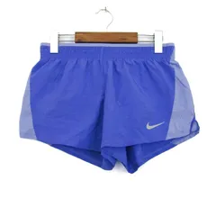 ナイキ ショートパンツ ランニングパンツ DRI-FIT スポーツウエア ボトムス レディース Mサイズ パープル系 NIKE 【中古】