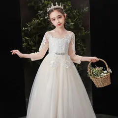 子供ドレス  女の子ドレス KIDS dress ピアノ 発表会ドレス 女の子ドレス 結婚式 演奏会 フォーマル キッズドレス 入学式 撮影用 子ども服 パーティードレス 110 120 130 140 150 160
