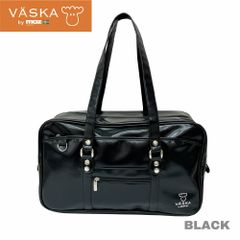 スクールバッグ スクバ 合皮 通学 学生 入学 カバン ブラック 黒 VASKA by moz ベスカバイ モズ