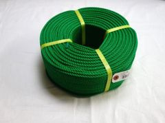 ポリエチレンロープ(グリーン)18mm(6分)約68m 11kg 1丸水に浮く - メルカリ