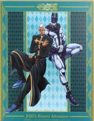 ジョジョの奇妙な冒険 アニメ10周年記念展 名古屋 キャンバスボード 会場限定 名古屋会場／開会】 「ジョジョの奇妙な冒険 アニメ10周年記念展