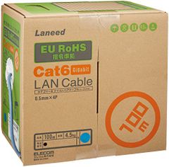 日本製線 CAT6 LANケーブル 約244m OR NSGDT6 開封済 - メルカリ