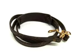 ■美品■ LOUIS VUITTON ルイヴィトン モノグラム バッグ用 ショルダーストラップ 斜め掛け レディース ブラウン系 DA7041