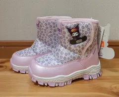 7-2/A　　サイズ選択　　C(パープル(クロミ)　　2GCJ0105S　　cosby × サンリオ　　スノーブーツ　キッズ　子供　防寒　紫　ピンク　雪遊び