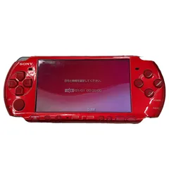 186000 SONY PlayStation Portable PSP-3000中期 ラディアント・レッド