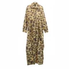 迷彩服 ツナギ　ダックハンターカモ　　ユーズド 古着 60s 月桂樹ボタン ダックハンター カモ 迷彩 ワーク