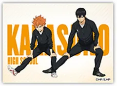 【中古】シール・ステッカー 日向＆影山(A) 「ハイキュー!! トレーディングホロステッカー ウォーミングアップ?」