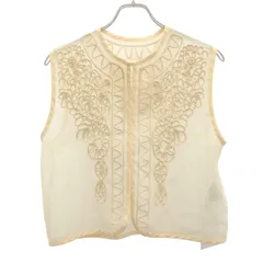 JOURNAL STANDARD ジャーナルスタンダード 24SS エンブロイダリーナイロンジレベスト 24011400906020 クリーム F