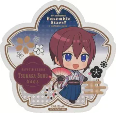 【中古】シール・ステッカー 朱桜司 バースデーステッカー 「TVアニメ あんさんぶるスターズ!×animatecafe 第二弾」 対象商品購入特典
