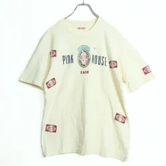 ピンクハウス リボン刺繍 半袖Tシャツ♡新品タグ付き セール】 ○ロゴプリントカットソー （カットソー）｜PINK HOUSE