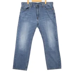 Levi's リーバイス505 デニムパンツ メンズW38 REGULAR FIT ストレート ブルー ヒゲ落ち hpc-0028