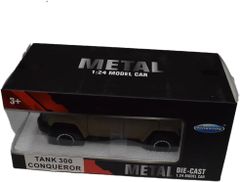 【業界最安値】【在庫豊富】DIECAST SUV Tank 300 Conqueror 1/32スケール ベージュ ダイキャスト ミニカー プルバック機能付き 完成品