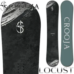 24-25 CROOJA / クロージャ LOCUST ローカスト メンズ スノーボード グラトリ ラントリ 板 2025のサムネイル