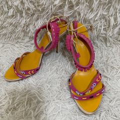 美品✨ジュゼッペザノッティ サンダル ビジュー アンクルストラップ
