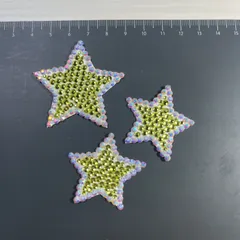 うちわ　デコパーツ　うちわデコ　星