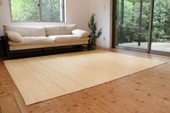 超メルカリ市 期間限定 籐むしろ 37穴 夏の敷物200x200cm - メルカリ
