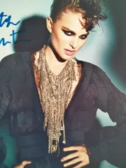 ナタリーポートマン直筆サイン入り大型写真…Natalie Portman