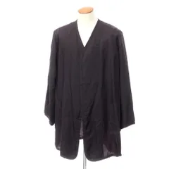 【中古】ブラックコムデギャルソン キュプラ ノーカラーコート M レディースのサムネイル