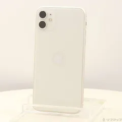 〔中古品〕 iPhone11 64GB ホワイト MWLU2J／A SIMフリー【349】