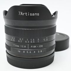 七工匠 7Artisans 単焦点レンズ 7.5mm F2.8 Fish-eye II 　キヤノンEF-M