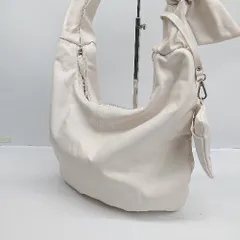 ◇ Θ who's who Chico フーズフーチコ 無地 ショルダーバッグ ベージュ系 レディース E  【1506300031427】