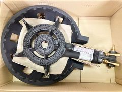 大栄産業 鋳物コンロ 二重 DE-21JSL φ325 プロパンガス LP 業務用 厨房 新品