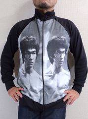 ブルースリー　長袖ジップアップジャケット　李小龍　パーカー　長袖　ブルースリー