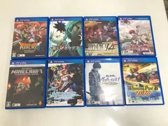 PSVita ソフト 8本まとめて 戦国無双4 マインクラフト ほか ゲームソフト