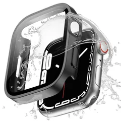 【在庫処分】防水・防塵 カバー Apple Apple Watch Watch カバー アップルウォッチ PC素材 se2/se/6/5/4 3D直角エッジデザイン 軽量 series 指紋防止 対応 傷防止 44mm 頑丈 ケース 耐衝撃(Series YA