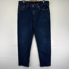 古着 リーバイス Levi's デニムパンツ 550 テーパード 5ポケット ストレッチ ジーンズ ジーパン 色落ち w38 L34  ブルー メンズ