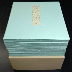 S1【厚口】たとう紙（多当紙）50枚 大色紙用■ウグイス 雲竜■書道用品 水墨画
