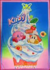 【中古】抱き枕カバー・シーツ・ブランケット カービィ＆ワドルディ(B/ソフトクリーム) Kirby×monet タオルケット 「星のカービィ」
