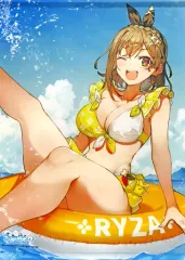 【中古】タペストリー ライザ B2タペストリー -水遊び- 「ライザのアトリエ3 ～終わりの錬金術士と秘密の鍵～」 C102グッズ