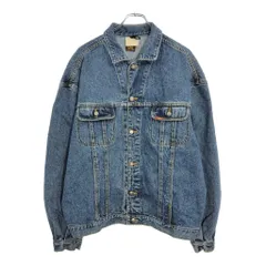 Lee リー ROUGH RIDER JACKET デニムジャケット ブルー(メンズ L)中古 古着 V3918