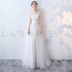 新品 ウエディングドレス ウェディングドレス 二次会 ドレス 花嫁 aライン 白 ワンピース 結婚式 演奏会 フォーマルドレス サッシュリボン